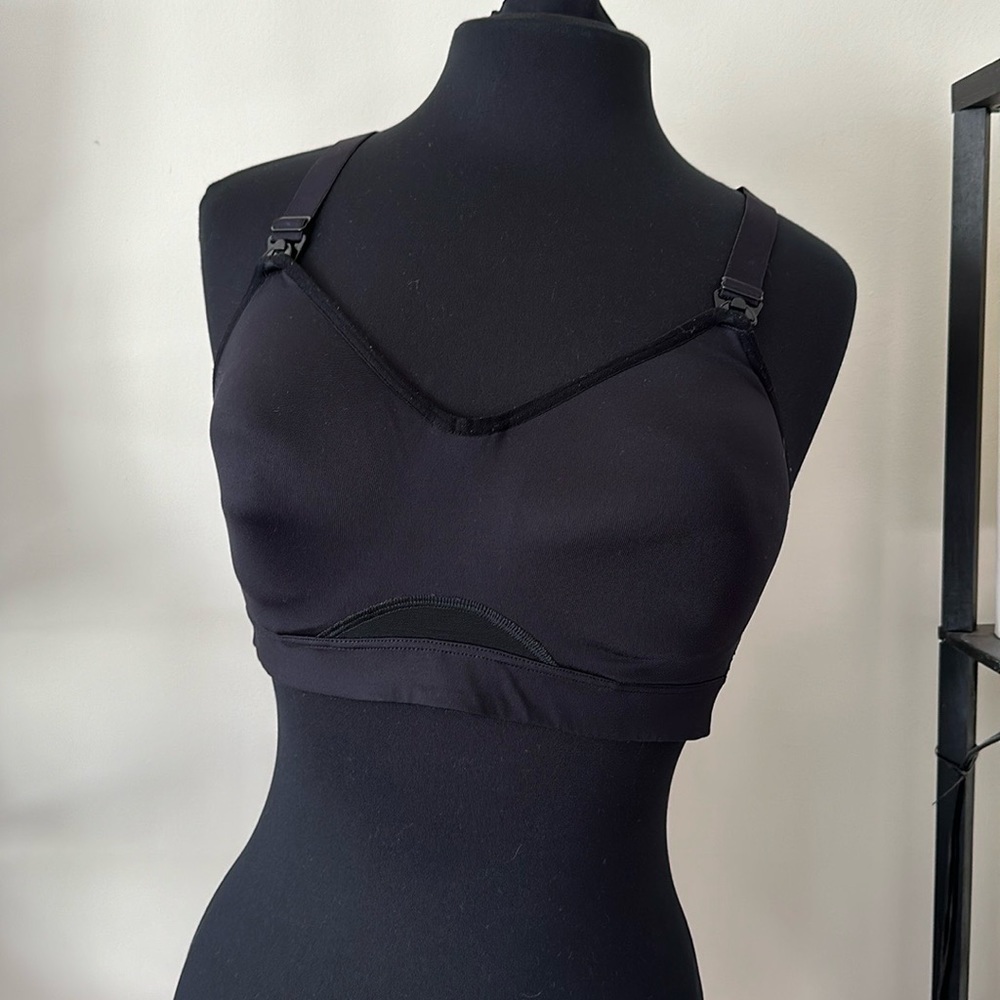 Old Navy Black Nursing Bra Size 36C - Picture 2 of 8